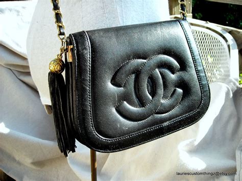 1980's chanel flap bag|chanel vintage flap bag price.